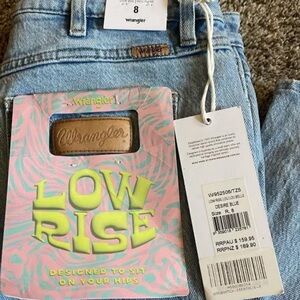 Wrangler Women's Low Rise Jeans - Blue
